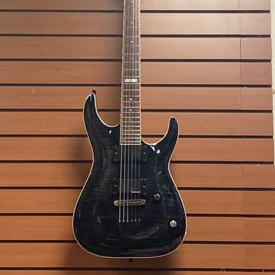 ESP LTD H-251 FM in See-Thru Black w/EMG P/Us image 1