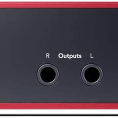 Focusrite Scarlett Solo 4th Gen USB Audio Interface - Red image 3