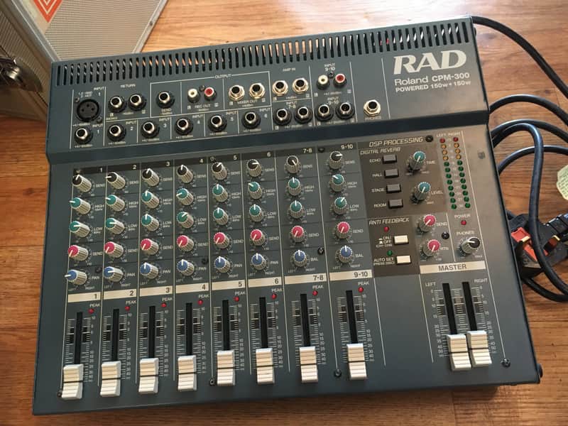 ROLAND CPM-300 10 CHANNEL 300W POWERED MIXER | Reverb