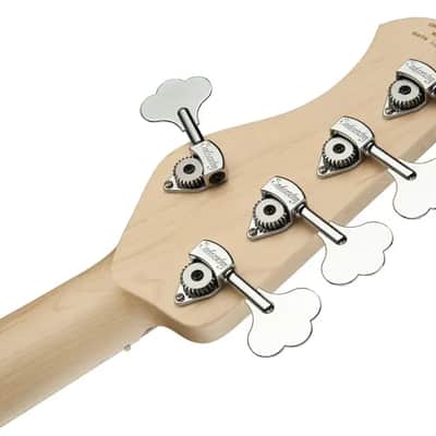 Sadowsky MetroLine 21-Fret Vintage P/J Bass-Swamp Ash Body-5 String-Ocean Blue Transparent Satin image 8