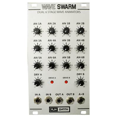 AJH Synth WaveSwarm Eurorack Waveform Animator Module (Silver) image 2