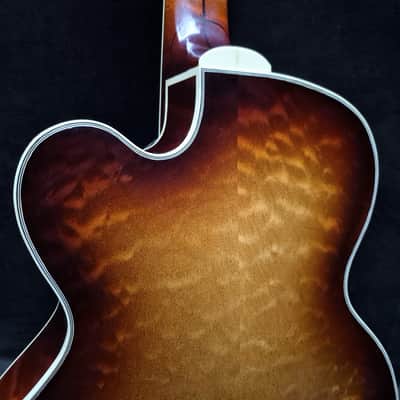 2003 Victor Baker Model 17 7-string electric archtop guitar w/OHSC image 10