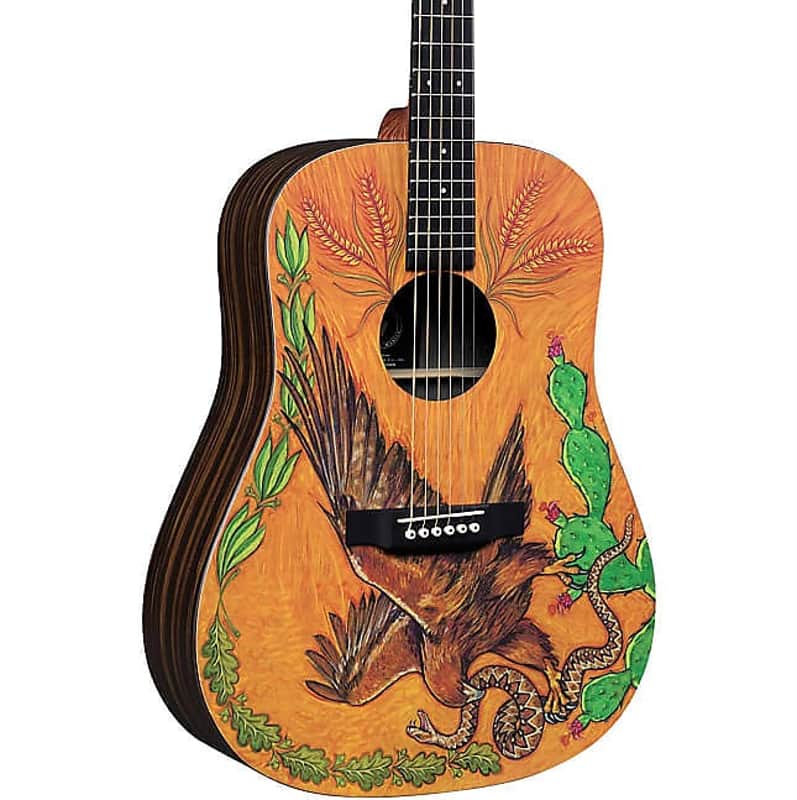Martin DXMAE 30th Anniversary HPL Dreadnought with Golden Eagle