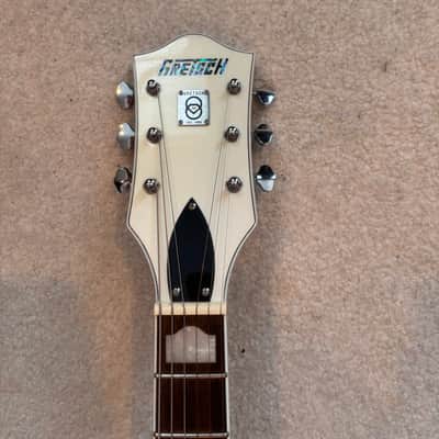 Gretsch G5420T-140 140th Anniversary Electromatic Double Platinum 2023 - Present - Two-Tone Pearl Platinum / Stone Platinum image 3