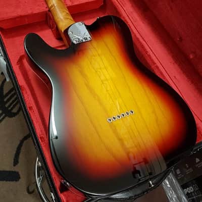 2024 Fender  Custom Shop American Custom Telecaster NOS RW Bleached 3-Color Sunburst image 12