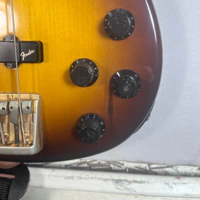 Fender Lyte precision bass 1989-1990 - Honey burst image 5