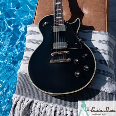 1984 Greco Mint Collection EG-500 - Les Paul Custom Copy - Made in Japan - Pro Set Up w Perfect Frets/Action/Intonation! image 1