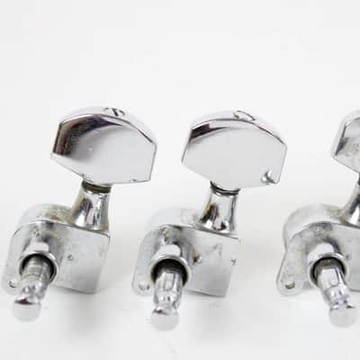 1970s-1980s VINTAGE Schaller Chrome 3x3 Tuners Made in W. Germany for Gibson Les Paul/SG image 8