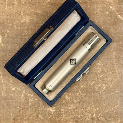Vintage Neumann Telefunken KM54a Condenser Microphone with Nickel Capsule. KM 54 KM54 KM56 KM84. All Original! image 2