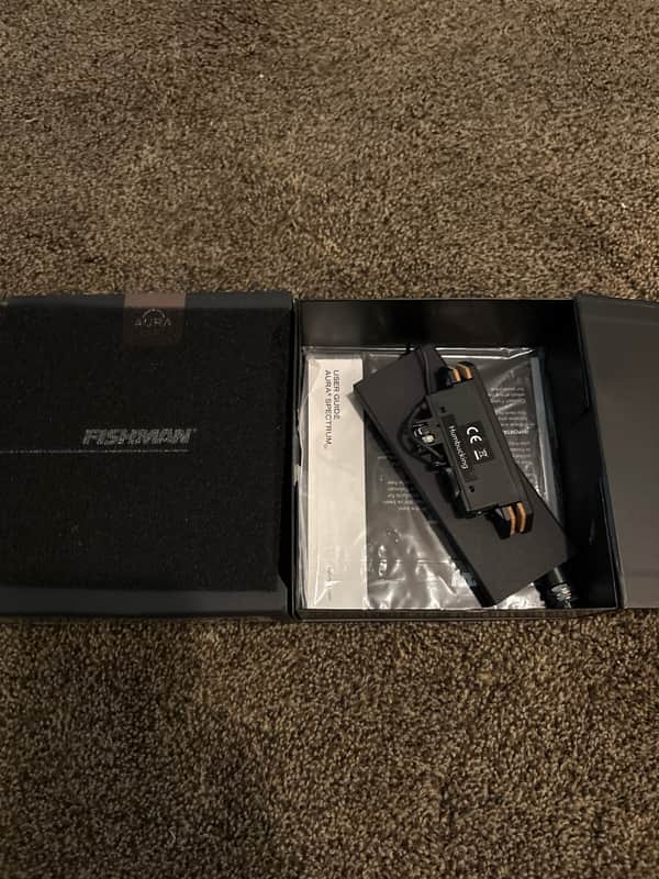 Fishman PRO-REP-102 Rare Earth Humbucking Soundhole Pickup 2010s - Black image 1