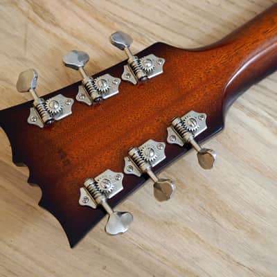 2015 Echopark Custom Crow Case Study Boutique Semi-Hollowbody Electric Guitar w/ ohsc, QOTSA image 5