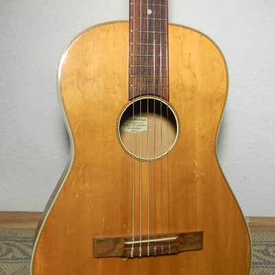 vintage Hofner Höfner 517 acoustic parlor guitar Gitarre chitarra Germany 1960s image 1