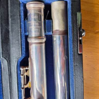 Muramatsu AD series flute with C footjoint, open holes, in-line G image 7