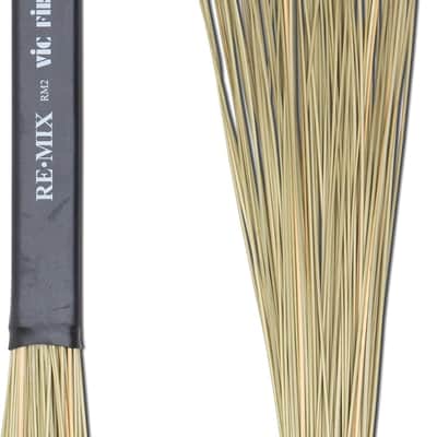 Vic Firth REMIX Brushes - RM2 African Grass Drumsticks / Brushes image 4