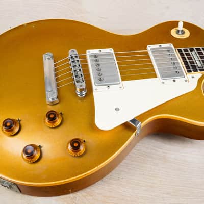 Gibson Heritage Series Standard 80 1982 Gold Top Vintage USA Tim Shaw PAFs w/ OHSC image 7