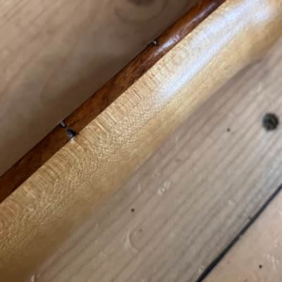 Vintage V6 Electric Guitar Neck 21 fret Korea 1990s image 17