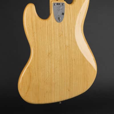 2006 Fender American Vintage '75 Jazz Bass Natural image 3