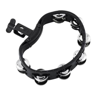 Meinl HTMT2BK Headliner Series Mountable ABS Tambourine, Black image 2