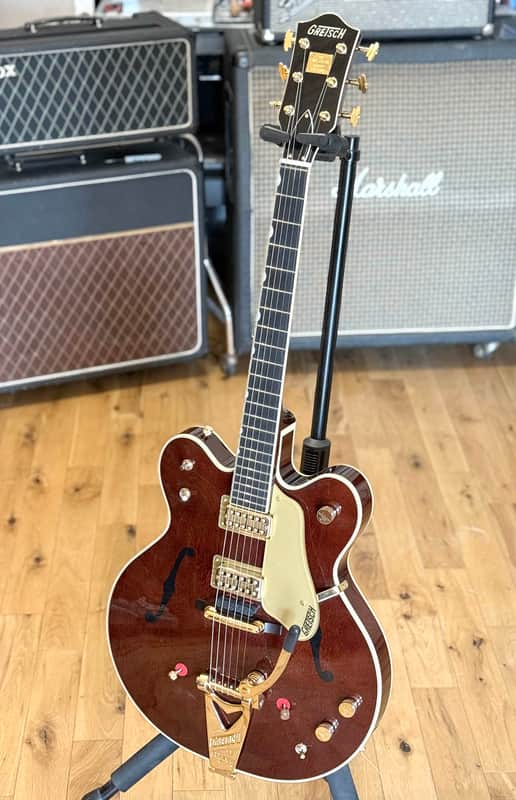 Gretsch G6122T-62 Vintage Select '62 Chet Atkins Country Gentleman with Bigsby 2016 - Present - Walnut Stain image 1