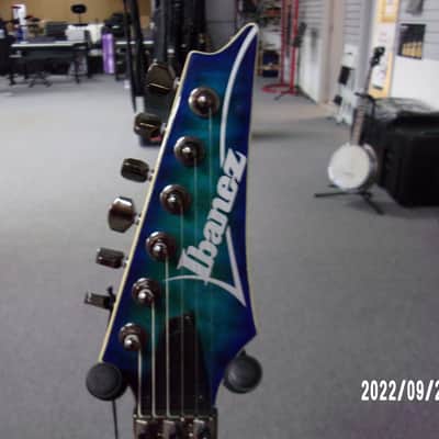 Ibanez S670QM-SPB Electric Guitar Sapphire Blue image 5