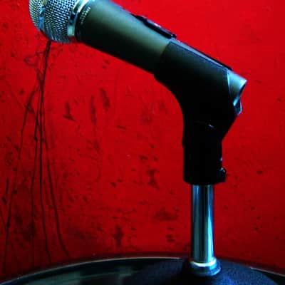 Vintage RARE Realistic Highball / Radio Shack / Shure SM58 Handheld Cardioid Dynamic Microphone Hi Z w accessories image 6