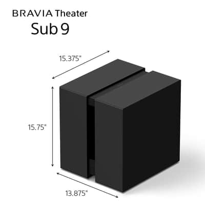 Sony BRAVIA Theater Sub 9 Wireless Subwoofer image 9