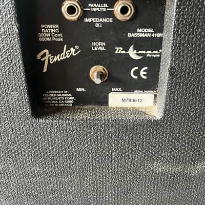 Fender Bassman 410H 1990s-2000s image 2