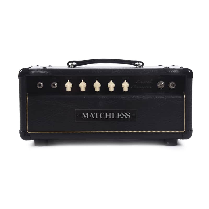Matchless Laurel Canyon 20W Head Black w/ Gold Piping image 1