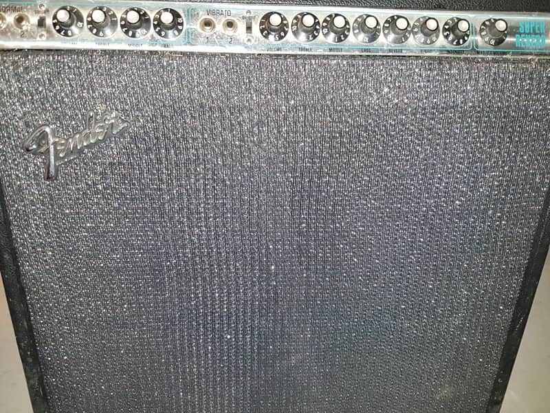 1980 FENDER SUPER REVERB COMBO AMP Made in USA image 1