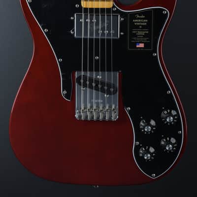 Fender American Vintage II 1977 Telecaster Custom - Wine w/Maple imagen 7