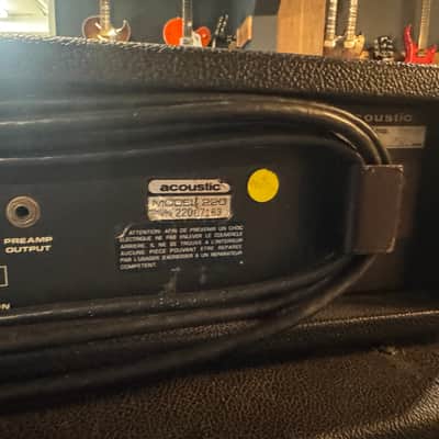 Acoustic Model 220  Bass Head image 5