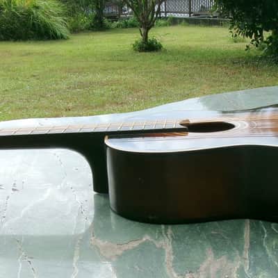 1961 Yamaha Nippon Gakki Dynamic Guitar No.10A Red Label  Dark Brown Bild 20