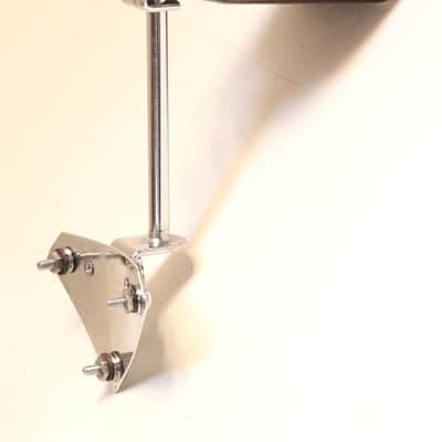 Slingerland Cocktail Drum Slotted Plate with 6" Spade Arm and Cowbell 1960s / INSPECTED & TESTED image 5