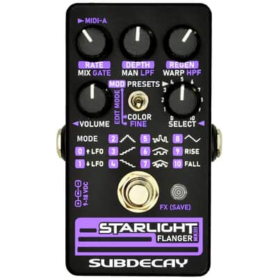 Subdecay Starlight DLX Super Deluxe Flanger | Reverb