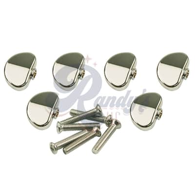 Kluson Replacement Tuner Buttons for Contemporary Diecast Series (6-Pack) Kidneybean - Fits Gibson® CLOSEOUT-Gold - KTMB03G - Gold image 3