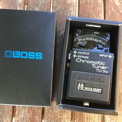 Boss TU-3W Chromatic Tuner Waza Craft 2016 - Present - Black image 4