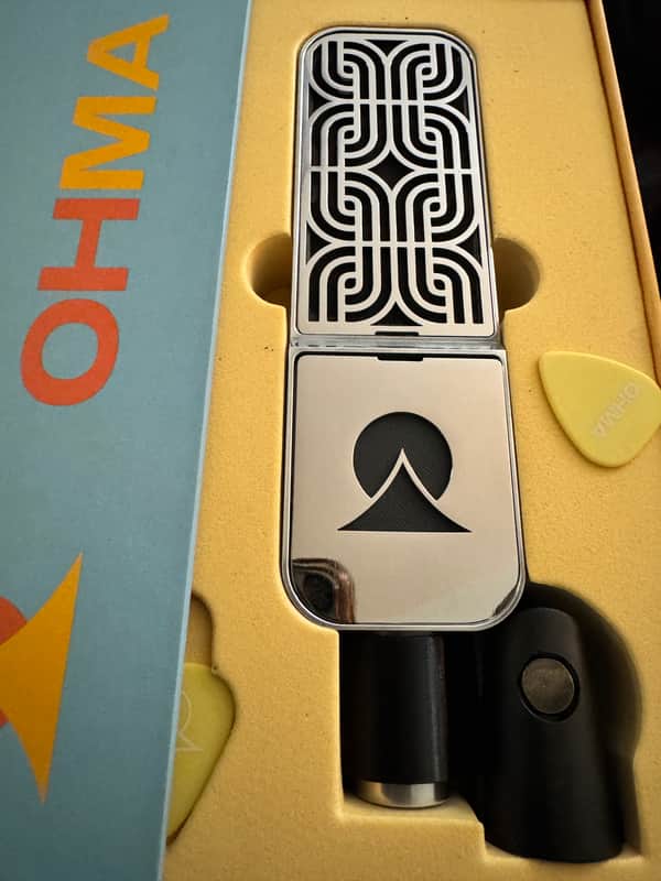 Ohma World Motif Cardioid Condenser Microphone 2023 - Present - Stainless Steel / Stainless Steel image 1