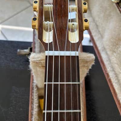 1985 Gibson Chet Atkins CE Classical Cutaway Acoustic Electric Nylon String Guitar W/ Case image 5