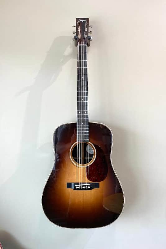 Bourgeois Heirloom Series Vintage Custom D - SN - Tea Burst image 1