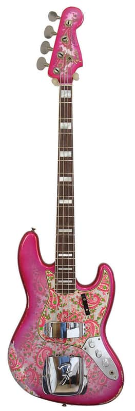 Fender Jazz Bass Custom Hv-Relic Pink Paisley image 1