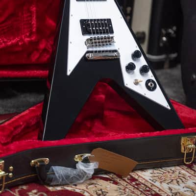 2025 Epiphone Kirk Hammett 1979 Flying V - in Ebony Black image 1
