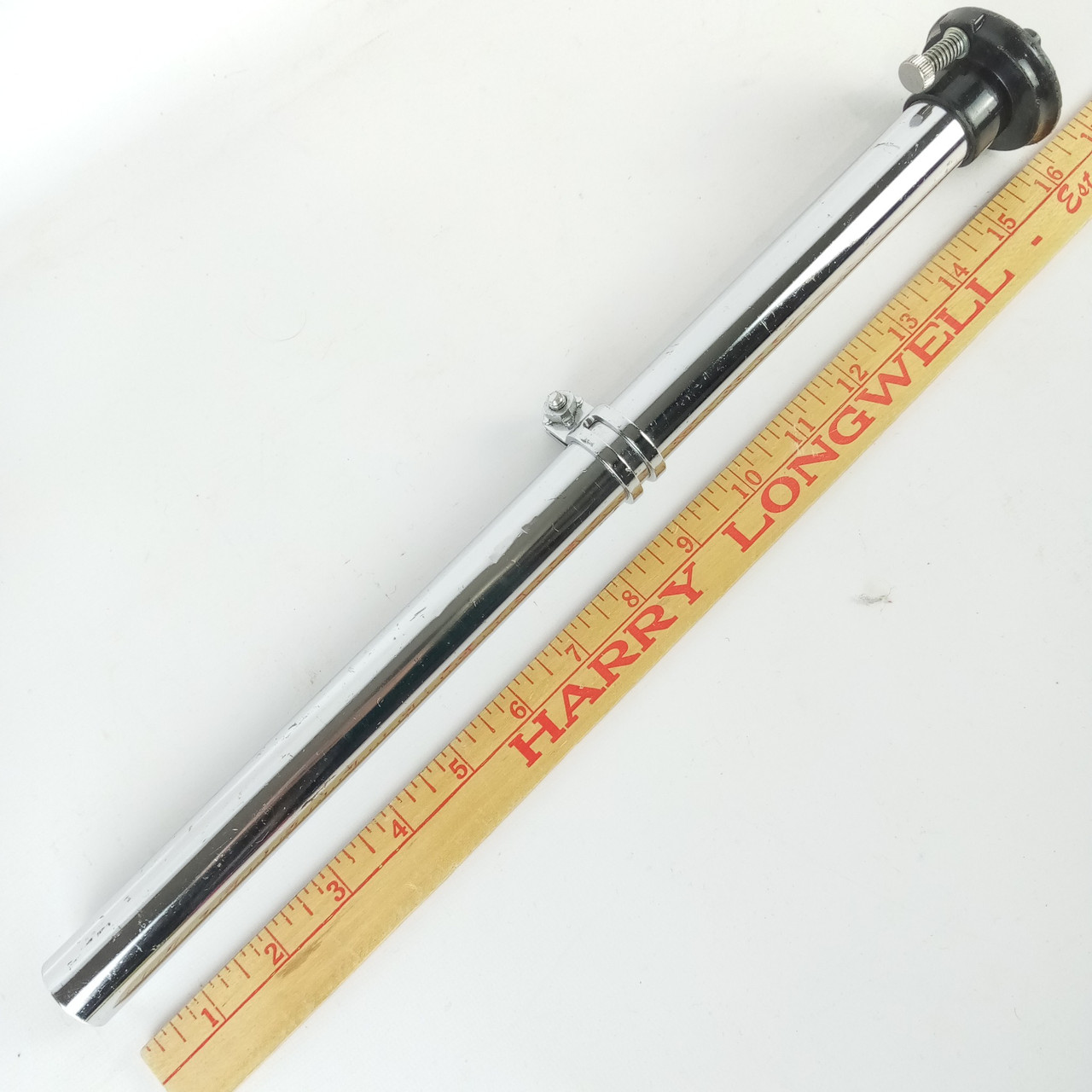 1"x16"Tube Hi-Hat Cymbal Stand Top Seat Holder Section Chrome Vintage 80s? Part — main photograph