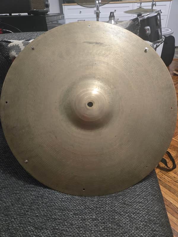 Zildjian 18" A. Zildjian Small Stamp Ride Cymbal 1957 - 1960 - Traditional image 1