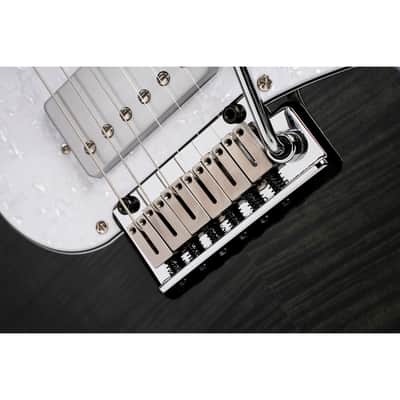 Cort G280 Select Flame Top Electric Guitar Trans Black image 8