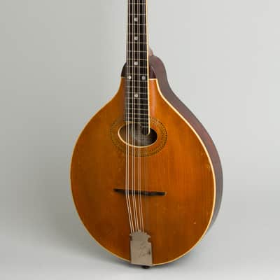 Gibson  Style H-1 Carved Top Mandola (1910), ser. #9789, original black hard shell case. image 1
