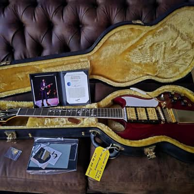 Epiphone Sg Custom 1963 Joe Bonamassa 2023 Limited 1 of 300 - Wine Red image 3