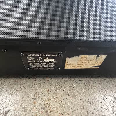 Korg 800 DV 1970s - wood image 4
