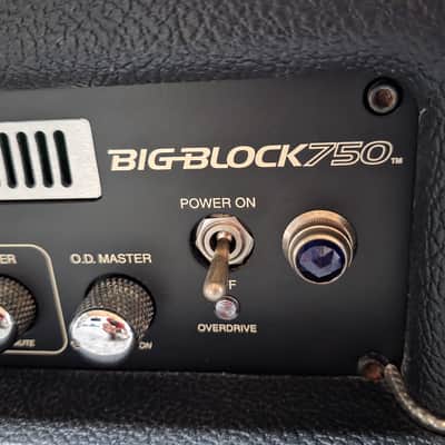 Mesa Boogie Big Block 750 RARE Tour Head Deluxe Elephant Tolex Flight Case Configuration Pro Artist Major Studio Recording Bass Guitar Amplifier 12AX7 Tube Mosfet Simul-StateAmp image 7