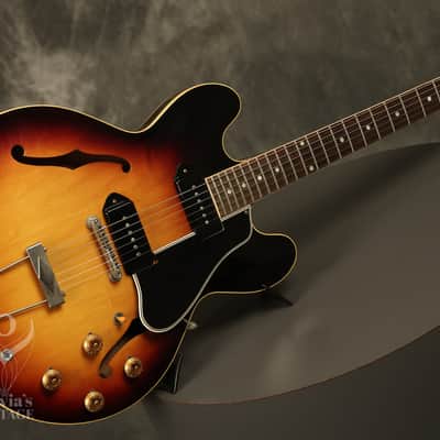 1960 Gibson ES-330 TD Sunburst CLEAN w/original Brown hardshell case image 11