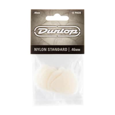 Dunlop Nylon Standard Picks .46mm, 12 Pack image 1